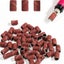 50pcs Nail Art Sanding Bands 80# 120# 180# Grinding Sand Ring Bit for Ele Carousel 1