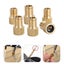 5Pcs Wheel Tire Transfer Valve Adapter Presta To Schrader Cinverter Road Carousel 6