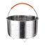 304 Stainless Steel Steamer Basket Instant Pot Accessories for 3/6/8L Ins Carousel 2