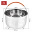 304 Stainless Steel Steamer Basket Instant Pot Accessories for 3/6/8L Ins Carousel 7