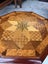 Early 20th Century New Zealand Native Timber Marquetry Top Octagonal Side Table Carousel 13