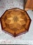 Early 20th Century New Zealand Native Timber Marquetry Top Octagonal Side Table Carousel 2