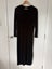Max long sleeve black ribbed maxi dress szXS Carousel 1