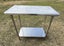 Commercial S/S Bench with Shelf Carousel 7