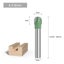 LAVIE 1pc 6mm Shank Ball Nose End Mill Round Nose Cove CNC Milling Bit Ra Carousel 5