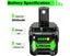 8000mAh For Ryobi 18V Battery Carousel 6