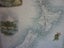 TALLIS NEW ZEALAND 1852 MAP. 1967 AVON PRINT, FRAMED. Carousel 5