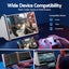 Devanti Portable Monitor Laptop Screen Extender Dual Display 1080P IPS USB C Carousel 9