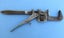Old unusual German 14 inch wrench Carousel 8