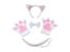Children Black Cat Cosplay Costume Set With Ear Headband Carousel 1