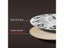 10 Or 12 Inch Silent Quartz Marble Wall Clock For Home Decor Carousel 4
