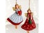 Vintage Wooden Angel Hanging Xmas Tree Ornament Carousel 3