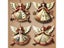 Vintage Wooden Angel Hanging Xmas Tree Ornament Carousel 6