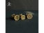 Bronze Taoism Three Gods Statue Feng Shui Home Decor Carousel 2