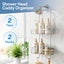 Bathroom Shower Caddy Hanging Shelf Storage Holder Rack Carousel 2