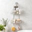 Bathroom Shower Caddy Hanging Shelf Storage Holder Rack Carousel 9
