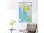 Thailand Map English Unframed Wall Art Poster 100*150cm Carousel 5