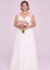 Joni minimalist plus size wedding dress in ivory s26 Carousel 1