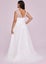 Joni minimalist plus size wedding dress in ivory s26 Carousel 2