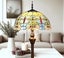 Tiffany Floor Lamp (with 16" large 40cm lamp shade) Carousel 3