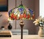 Tiffany Floor Lamp with X-Large 46cm (18") Lamp Shade Carousel 2