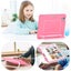 iPad Air 5 10.9-inch 2022 Shockproof Handle Stand Case-Pink Carousel 3