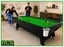 8 Foot Pool Table / Table Tennis Deluxe Package - " 7 points of Difference" Carousel 1