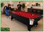 8 Foot Pool Table Deluxe Package - RED . 7 Points of difference. Carousel 1