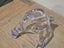 Vintage Princess House Crystal Art Glass Flying Dove Figurine / Dish Carousel 13