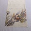 Vintage Japanese Silk Fabric Piece Floral Print Kimono Panel Carousel 2