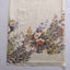 Vintage Japanese Silk Fabric Piece Floral Print Kimono Panel Carousel 16