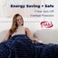 Dreamaker Cirra Chunky Embossed Fleece Heated Throw Midnight Blue - 180 x 200cm Carousel 4