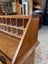 Circa 1950's Solid Rimu Frame With NZ Native Timbers Inlay Drop Front Desk Carousel 12