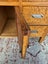 Circa 1950's Solid Rimu Frame With NZ Native Timbers Inlay Drop Front Desk Carousel 13