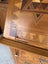 Circa 1950's Solid Rimu Frame With NZ Native Timbers Inlay Drop Front Desk Carousel 15