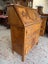 Circa 1950's Solid Rimu Frame With NZ Native Timbers Inlay Drop Front Desk Carousel 6