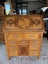 Circa 1950's Solid Rimu Frame With NZ Native Timbers Inlay Drop Front Desk Carousel 17