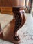 Victorian Solid Mahogany Scroll Legs Console or Hall Table Carousel 3