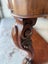 Victorian Solid Mahogany Scroll Legs Console or Hall Table Carousel 12
