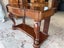Victorian Solid Mahogany Scroll Legs Console or Hall Table Carousel 13