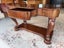 Victorian Solid Mahogany Scroll Legs Console or Hall Table Carousel 10