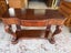 Victorian Solid Mahogany Scroll Legs Console or Hall Table Carousel 19