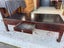 An Antique Chinese Oxblood Red Lacquer One Drawer Coffee Table Carousel 7