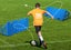 Soccer Ball Rebounder Board Sports Football Rebound 100x42cm Carousel 2