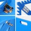 Soccer Ball Rebounder Board Sports Football Rebound 100x42cm Carousel 9