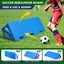 Soccer Ball Rebounder Board Sports Football Rebound 100x42cm Carousel 14