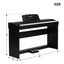 88-Key Weighted Electric Digital Piano Hammer Action Keyboard Carousel 4