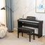 88-Key Weighted Electric Digital Piano Hammer Action Keyboard Carousel 10