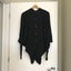 KILT < 4 DAY AUCTION > BARGAIN >BLACK TEAR DROP LONG CARDIGAN <$$1-00 RES > Carousel 7