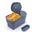Collapsible Silicone Bread Loaf Pan with Lid Nonstick Baking Mold for Oven Carousel 1